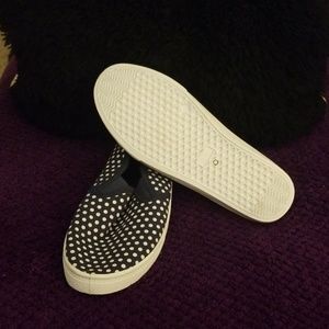 Capelli New York-polka dot slip on shoes